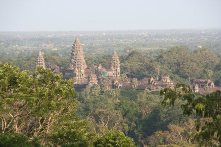 Angkor Wat vanaf Phnom Bakheng