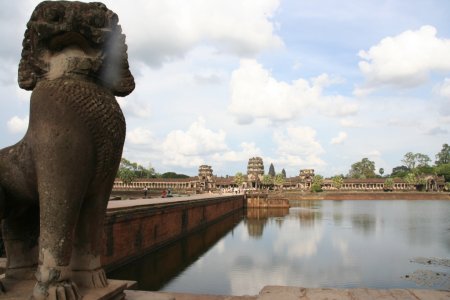 De tempels van Angkor Wat, entree