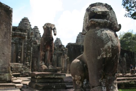 Wat Bayon, de entree