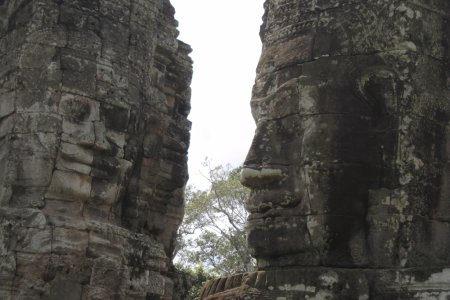 Wat Bayon, gezichten