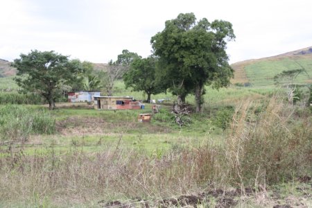 Oud huisje van een boeren gezin