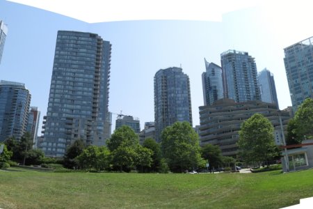 Canada, de skyline van Vancouver