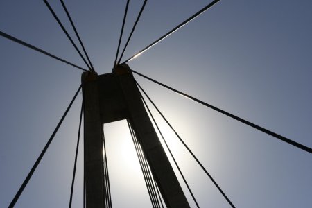 De brug over de Rio Grande