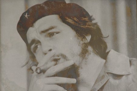 Een bekende foto van Che Guevara