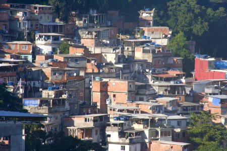 Overzicht van favela manguia