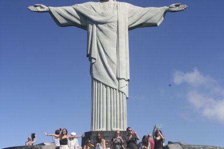 Het 38 meter hoge beeld van Cristo Redento