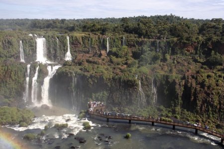 De watervallen van Iguazu