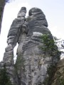 27 Adrspach Teplice 5 * De meest opvallende rotsen hebben namen gekregen, deze heet het verliefde stelletje. * 768 x 1024 * (126KB)